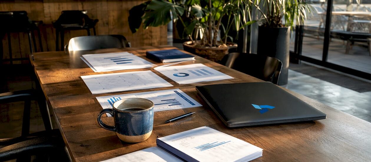 Workspace showing market intelligence setup with Blue Prysm logo