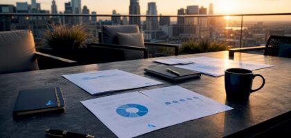 Strategic toolkit materials with Blue Prysm logo