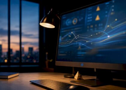 AI business alert dashboard in operations hub