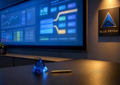 AI strategic planning platform display