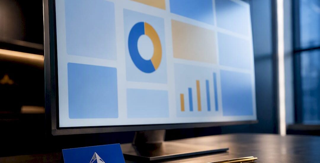 One-page KPI scorecard in strategy room